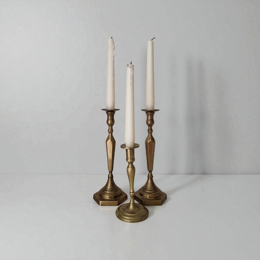 Threes A Crowd Candlesticks