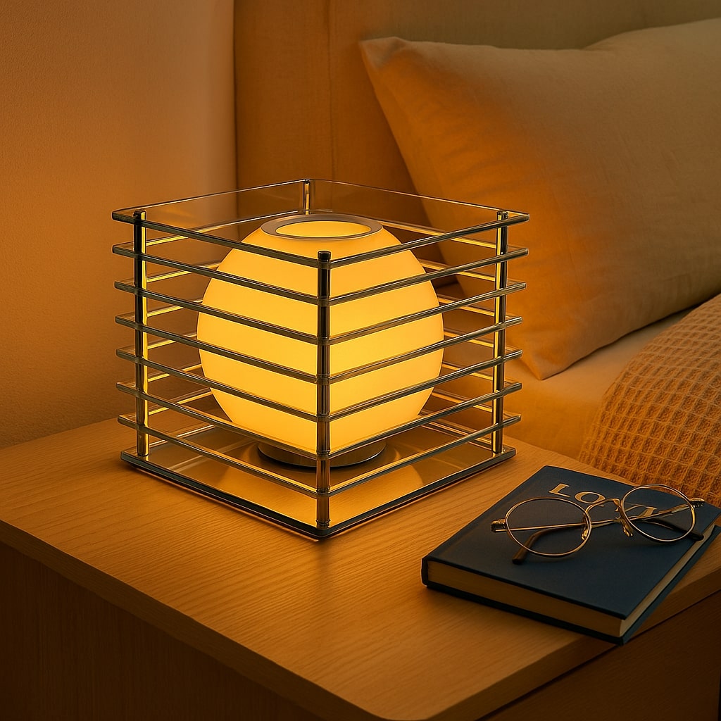 Aurora Halo Cube Lamp
