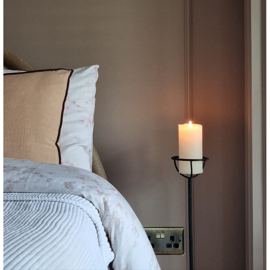 Cassien Wrought Iron Candlestick