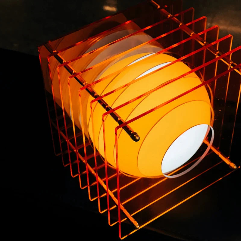 Aurora Halo Cube Lamp