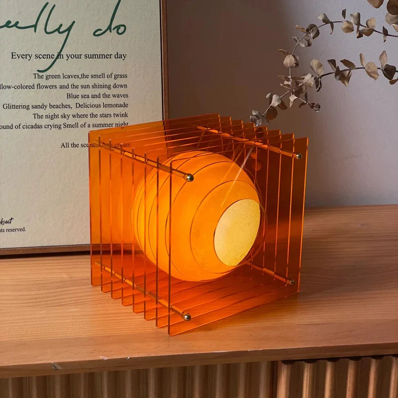 Aurora Halo Cube Lamp