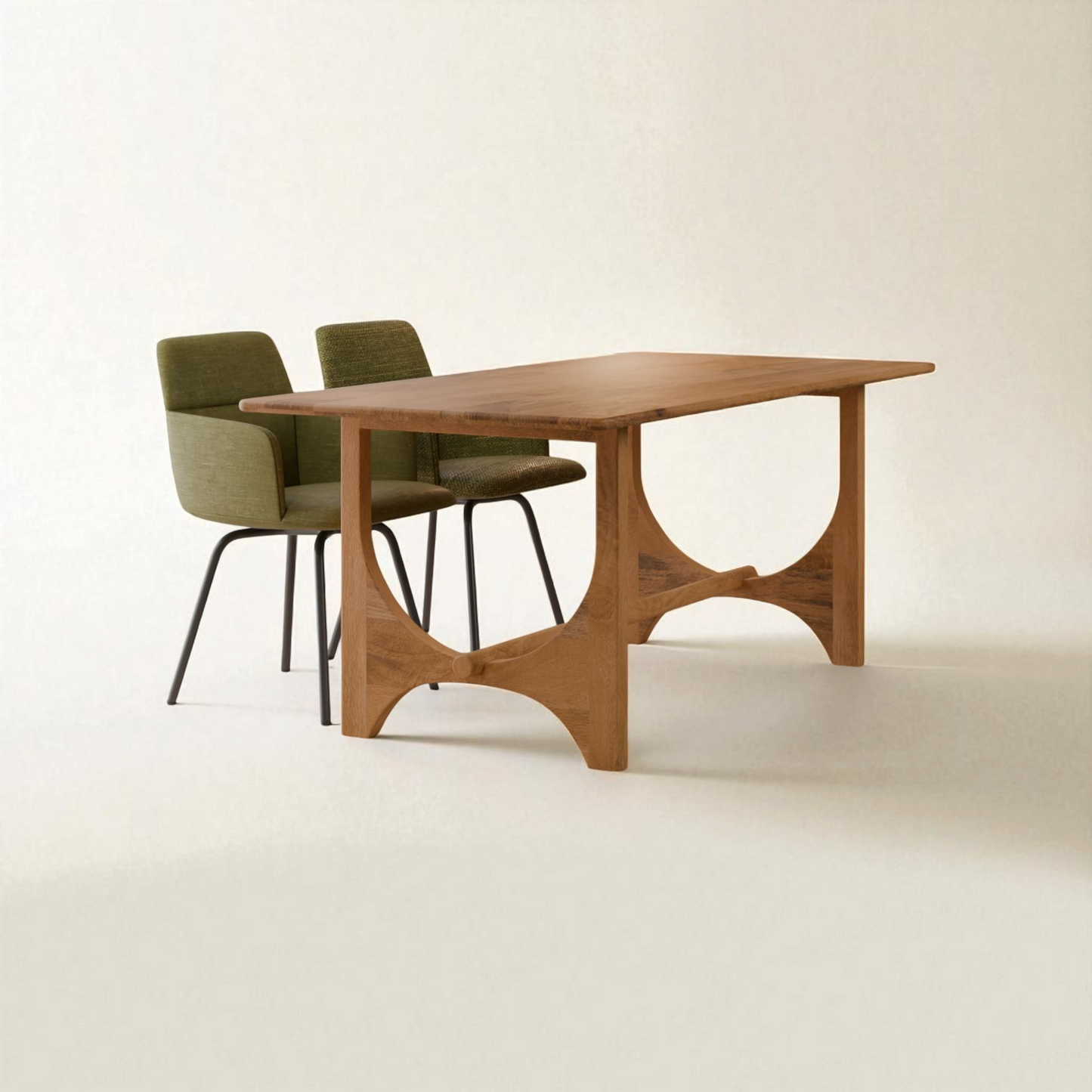 Breanna Mango Wood Dining Table