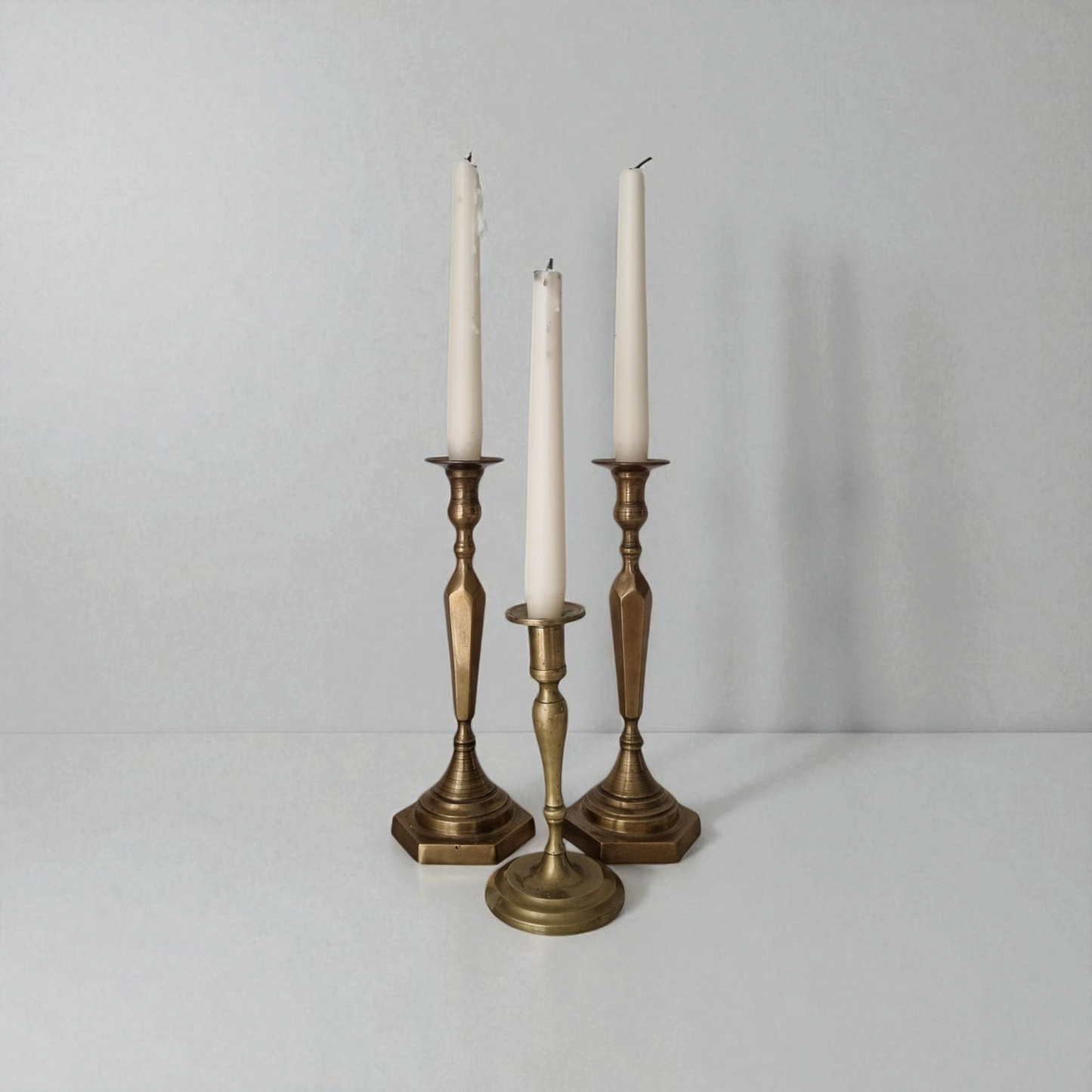 Threes A Crowd Candlesticks